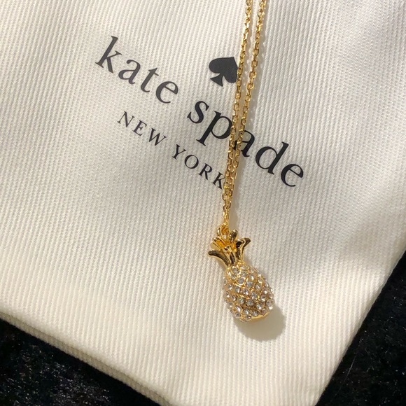 kate spade Jewelry - Kate Spade By The Pool Pineapple necklace